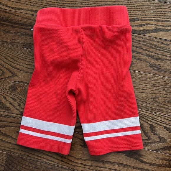 Zara girls red ribbed shorts - Picture 3 of 3